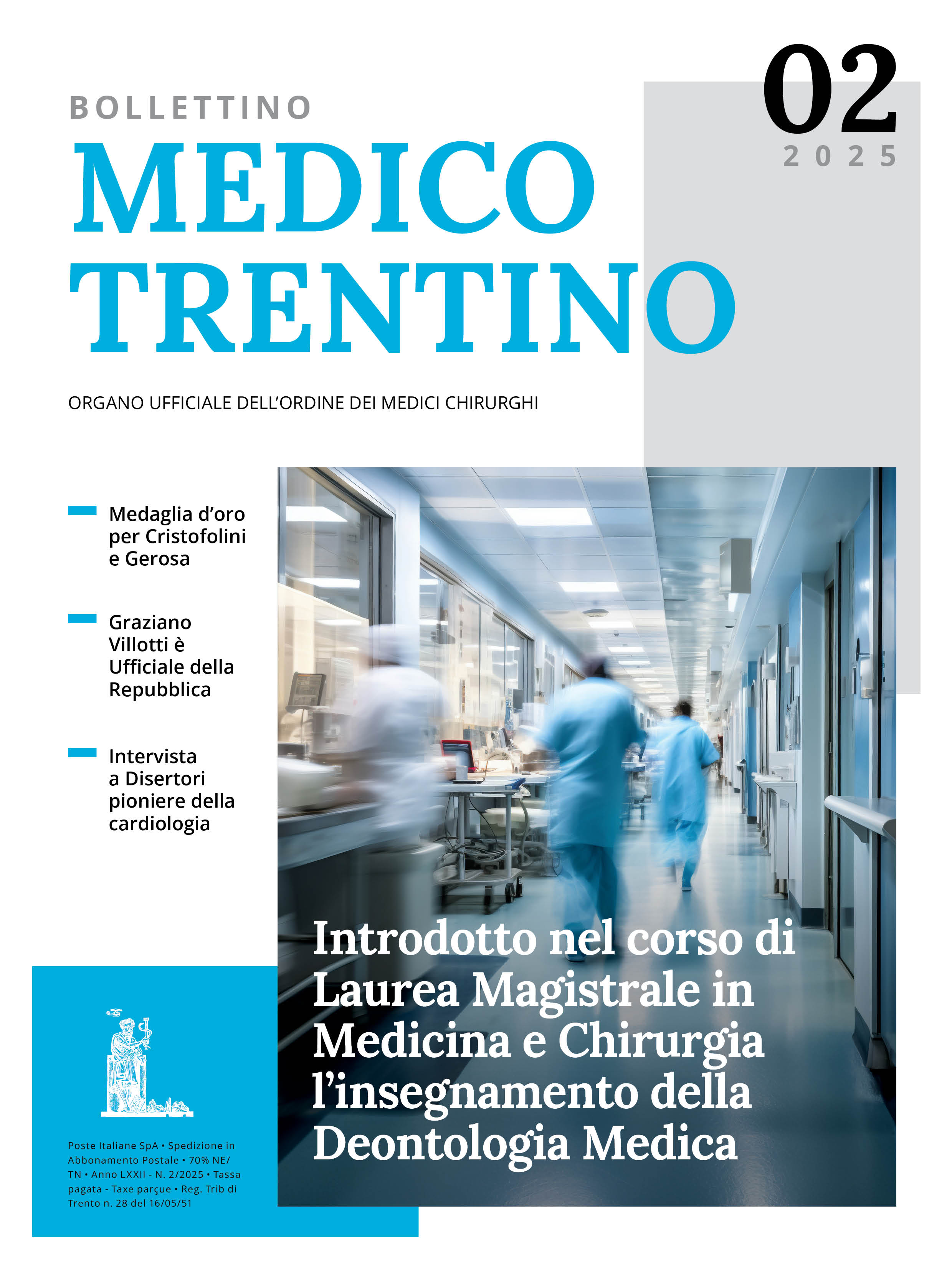 Clicca per accedere all'articolo Bollettino Medico Trentino n. 2 2025